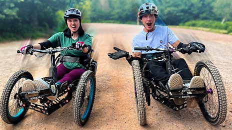 BBC iPlayer - Blue Peter - Magic and Mountain Bike Racing! - Signed