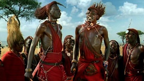 BBC Two - Bitesize Primary, Dance, Around the World, Maasai warrior dance