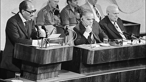 Witness History, Witness History, When the Egyptian president went to Israel
