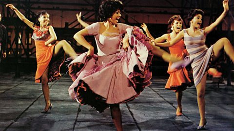 Rita Moreno yn West Side Story, 1961