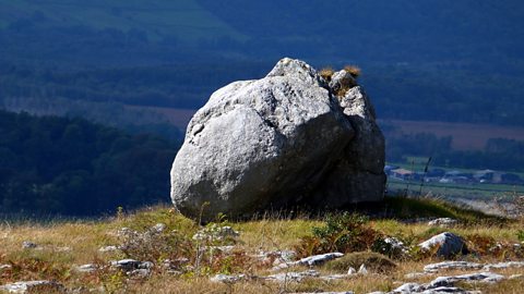 Erratics in Borrowdale