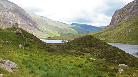 Drumlins at Cwm Idwal