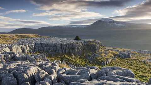 Sedimentary rock in the Yorkshire Dales