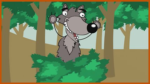 Wolfie: The wolf from the story of Red Riding Hood