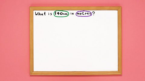 An image of a whiteboard outlining the maths problem