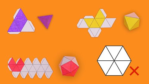 Tetrahedron, Octahedron and Icosahedron