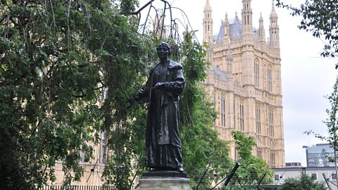 The Emmeline Pankhurst state in London