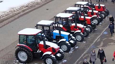 Crossing Continents, Crossing Continents, The Belarus Tractor Factory
