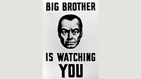 Alamy Orwell’s iconic dictator Big Brother is absurd and horrifying in equal measure (Credit: Alamy)