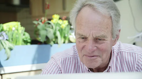 The presenter behind the 'egg test'