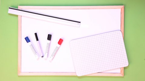 YOU WILL NEED: A ruler, graph paper or a whiteboard, some pens. 