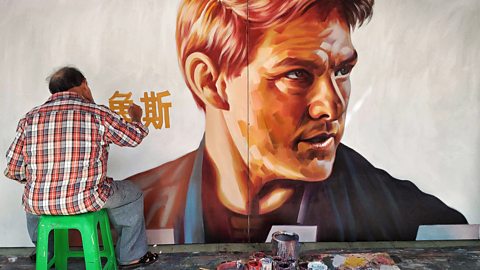 Yan Jhen-Fa is Taiwan's last film poster painter