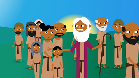 After this, Moses led the Israelites out of Egypt and through the desert to Mount Sinai, where God revealed the Ten Commandments.