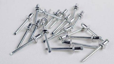 A selection of rivets.