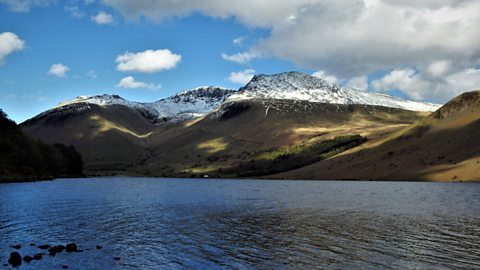 Scafell Pike is the highest mountain in England.