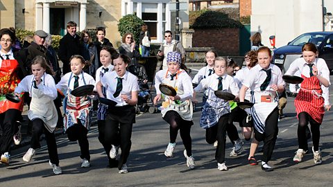 The Olney Pancake Race