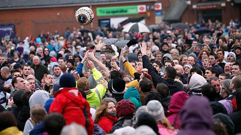 The Royal Shrovetide Football Match