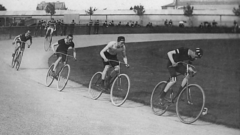 A Victorian bike race