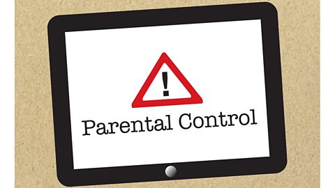 Parental control warning