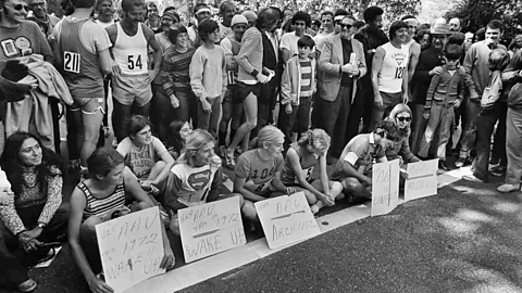 Sporting Witness, Sporting Witness, New York Marathon women's protest