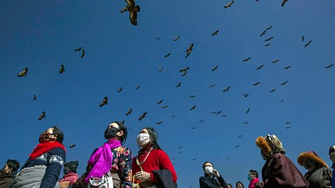 Buddhism – A sky burial