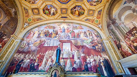 Christianity - Artworks at St Peter’s Basilica, Vatican City