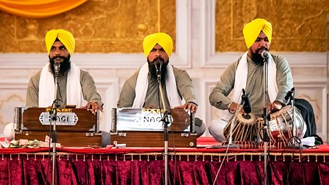 Sikhism – Devotional music at the gurdwara