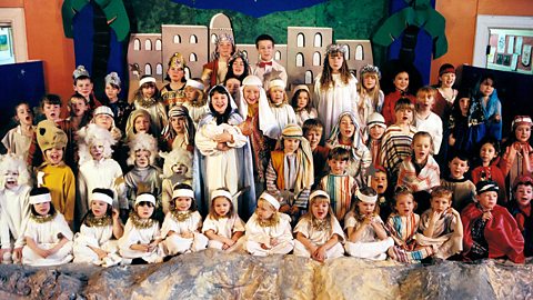 A Nativity play