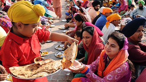 A Sikh langar