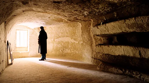 Breze Castle underground