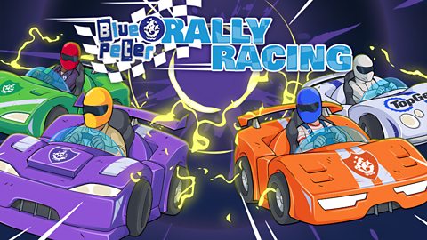 Car Game For Kids Play Free Online Blue Peter Rally Racing Cbbc Bbc