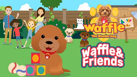 Play Waffle The Wonder Dog Game On Cbeebies Waffle And Friends Game Cbeebies c