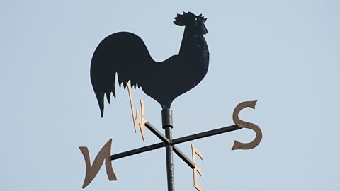 A weather vane 