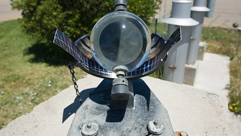 A Campbell Stokes sunshine recorder