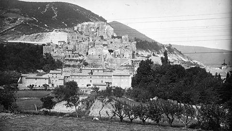 A photograph of the city of Taranto.