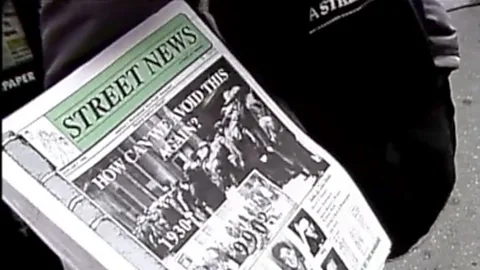 Witness History, Witness History, The paper that helped the homeless