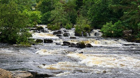 Rapids on the River Dochart