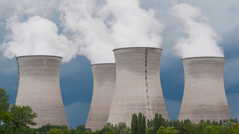 A nuclear power plant in France