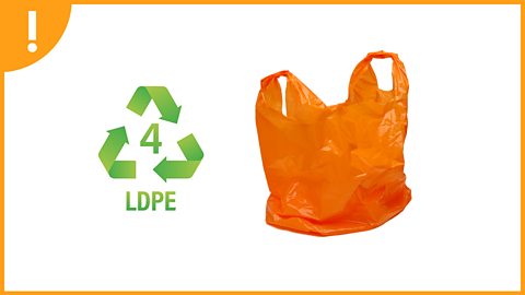 LDPE - A plastic carrier bag