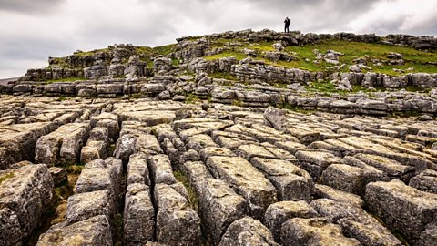 Limestone pavement in the Yorkshire Dales