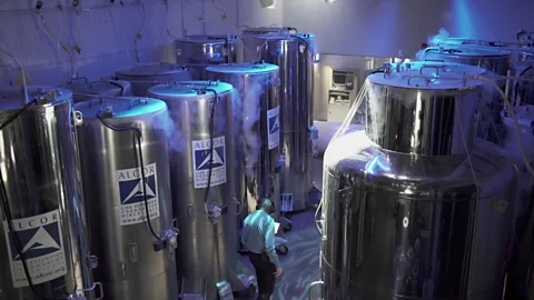 Cryonics alcor still