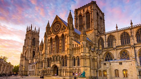 York Minster in the city of York, England. 