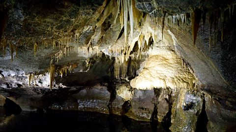 Marble Arch caves in Fermanagh, Northern Ireland.