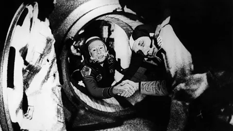 Witness History, Witness History, The handshake in Space