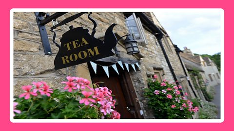 Tea Rooms at Castle Combe.