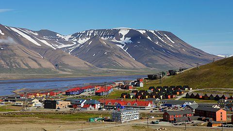 Longyearbyen in Svalbard