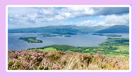 Loch Lomond National Park.