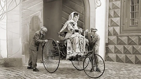 The world's first long-distance car journey