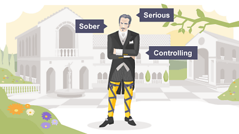 Sober; Serious; Controlling