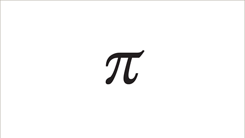 The symbol pi.